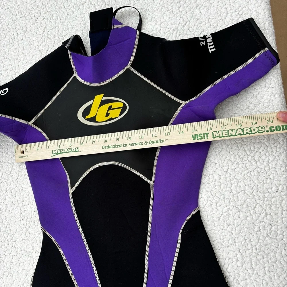 Jet Gladiator Wetsuit‎ women’s Size M Diving Scuba Black Swimming suit Short USA